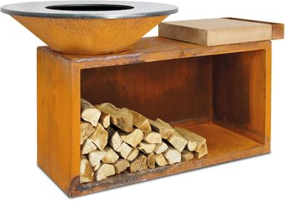 OFYR | Island Corten 100 | Teak Wood