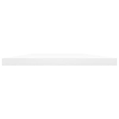 VidaXL Wandschappen 4 st 60x20x1,5 cm bewerkt hout wit