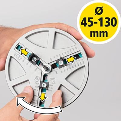 Wolfcraft Gatenzaag | Verstelbaar | Ø45-130mm | 1 stuk - 5978000 - thumbnail