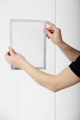 Durable Duraframe Sun A3 zwart, pak met 2 stuks