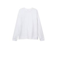 Mango Kids sweater naturel wit - thumbnail