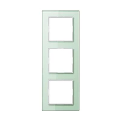 Jung A Creation afdekraam 3-voudig glas matwit