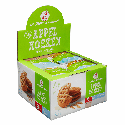 Koeken De Molen Appelkoek 30x50gr