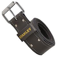 STANLEY Ledergürtel dunkelbraun Breite 45mm L126cm 16 Loch, echtes Büffelleder STST1-80119 Gereedschapsgordel - thumbnail