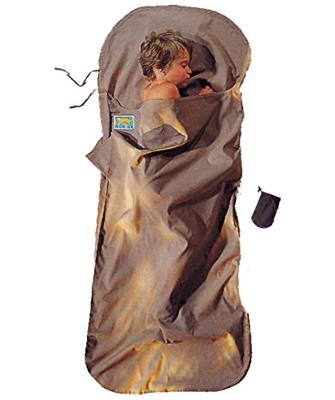 Cocoon Lakenzak Kinderen Katoen - Khaki
