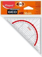 Geodriehoek maped technic 16cm - thumbnail