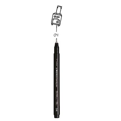Tombow • fineliner mono drawing pen, line width 04 (approx. 0.40 mm), black