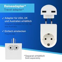 REV 0020450003 Reisstekker Reisestecker Add On Traveler Plus - USB - thumbnail