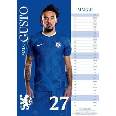 Chelsea Kalender 2026 A3 - thumbnail
