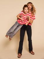 T-shirt met korte mouwen voor meisjes - familiecollectie rozenhout - thumbnail