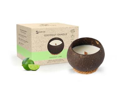 Namture Kokosnoot kaars - coconut lime - 300g Namture Kokosnoot kaars - coconut lime - 300g