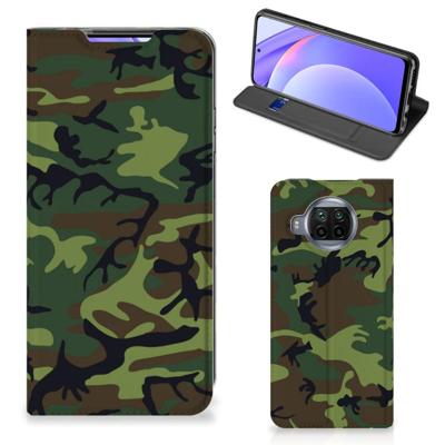 Xiaomi Mi 10T Lite | Hoesje met Magneet | Army Dark