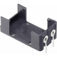 Keystone Electronics 1294 Batterijhouder Aantal cellen: 1 9V (blok) Doorsteekmontage THT (l x b x h) 54 x 29 x 20 mm - thumbnail