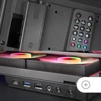 ATX Semi-toren BehuizingMars Gaming MC3GF Zwart - thumbnail