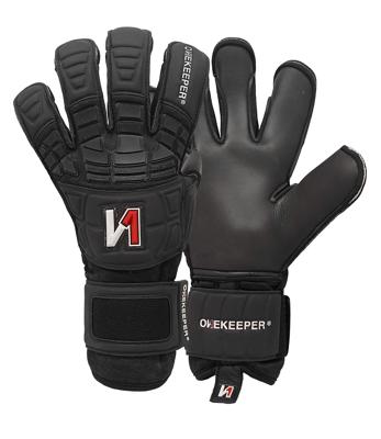 Onekeeper Solid Black Keepershandschoenen Zwart Onekeeper Solid Black Keepershandschoenen Zwart