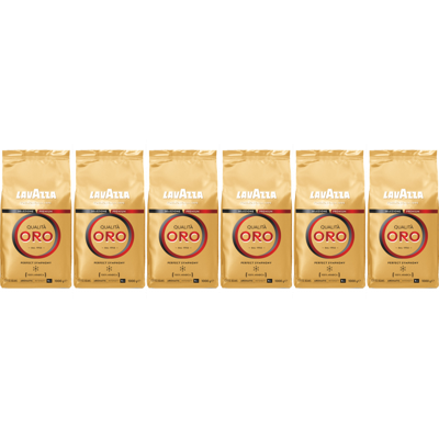 Lavazza Qualità Oro - Koffiebonen - 6 x 1 kilo