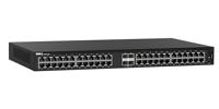 Dell EMC Networking N1148T-ON - Commutateur - Geel - 48 x 10/100/1000 + 4 x 10 Gigabit SFP+ - Flux d'air de l'avant naar arrière - Montable op rack - thumbnail