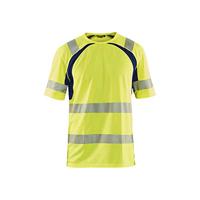 Blåkläder UV-T-Shirt High-Vis 33971013 | High-Vis Geel/Marineblauw | Maat XL - 7330509655139 - thumbnail