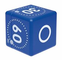 TFA Dostmann CUBE Timer Blauw Digitaal - thumbnail