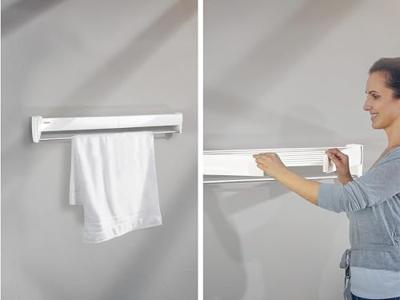 Leifheit 83100 Wanddroogrek Telegant 81 Protect Plus