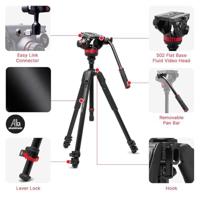 Manfrotto 502 Head Arca Swiss & 055 Aluminium 3 Sec Video - thumbnail
