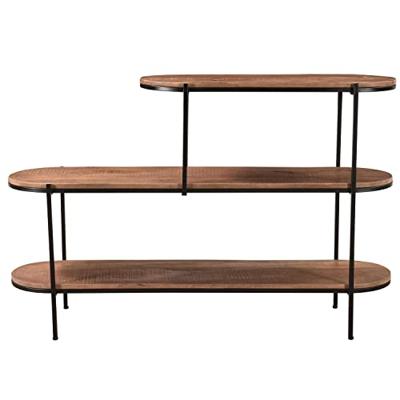 Brix - Kabinetkast Milou - 90x140cm - Mangohout en Gecoat Staal Brix - Kabinetkast Milou - 90x140cm - Mangohout en Gecoat Staal