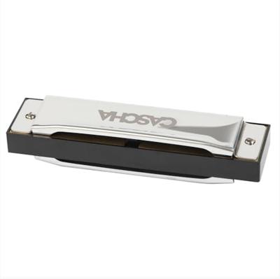 Cascha HH 1600 Blues Harmonica Set (DE/EN/FR/ES) met lesboek - thumbnail