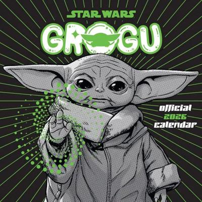STAR WARS THE MANDALORIAN GROGU 2026 SQUARE CALENDAR