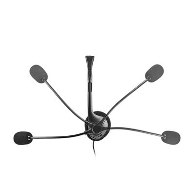 Hoofdtelefoon met microfoon NGS MS103MAX Zwart