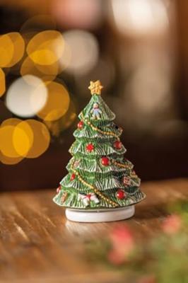 Villeroy & Boch Nostalgic Melody Kerstboom draaiend