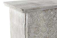 Ophefbare Salontafel DKD Home Decor 116 x 74 x 44 cm Metaal Mangohout - thumbnail