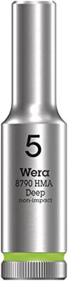 Wera 8790 HMA Deep Hand- en Machinedop met 1/4"-aandrijving, 5 x 50 mm - 05004501001