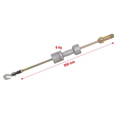KS Tools 700.1475 Universele glijhamer, meegeleverd Trekhaak en adapter
