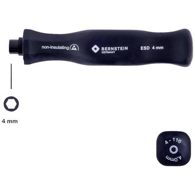 Bernstein Tools for Electronics 4-116 ESD-schroevendraaiergreep bitmagneethouder 5/32 inch 95 mm 5/32 (4 mm) Bernstein Tools for Electronics 4-116 ESD-schroevendraaiergreep bitmagneethouder 5/32 inch 95 mm 5/32 (4 mm)