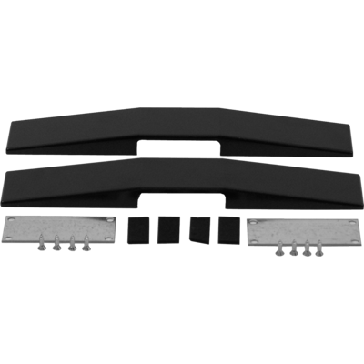 Legro Voetsteunenset | voor papierafroller | metaal | zwart