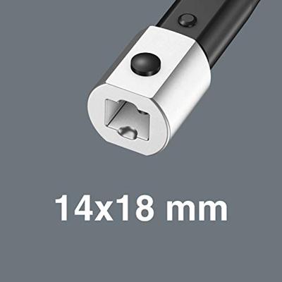 Wera Click-Torque X 6 draaimomentsleutel voor insteekgereedschappen, 14 x 18 mm, 80 - 400 Nm - 1 stuk(s) - 05075656001