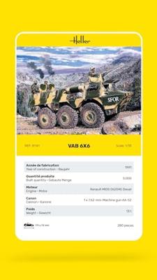 Heller 81141 VAB 6x6 Schaal 1:35