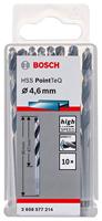 Bosch Accessoires 10X Metaalboor HSS Pointeq 4,6mm - 2608577214 - thumbnail