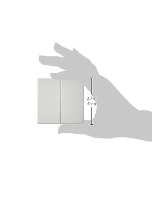 Busch-Jaeger 2CKA001751A3024 Serietoets Afdekking Wit, Verkeerswit 1 stuk(s)