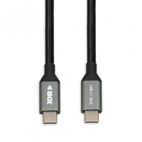 I-BOX USB C/USB C, 1 m USB-kabel 3.2 Gen 2 (3.1 Gen 2) Zwart - thumbnail