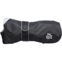 Trixie Hondenjas - waterdicht, fleece voering, verstelbare buikband - 40 cm zwart - thumbnail