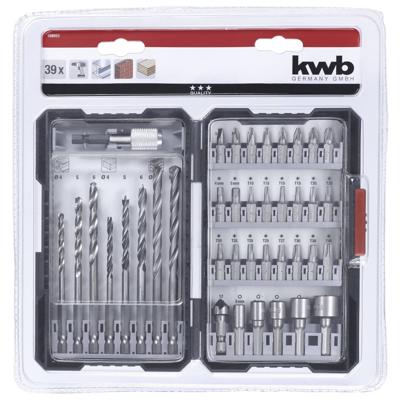 kwb 108955 Boor- en bitassortiment 39-delig