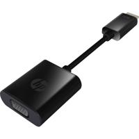 HP H4F02AA HDMI / VGA Adapter [1x HDMI-stekker - 1x VGA-bus] Zwart 0.045 m - thumbnail