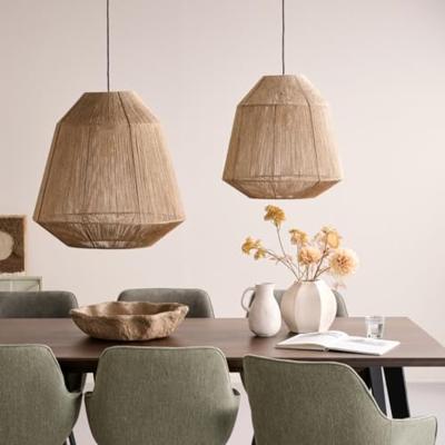 Light & Living Hanglamp 'Malva' Jute, 60cm, kleur Naturel
