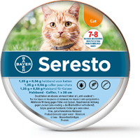 Seresto vlooien- en tekenband voor katten (1,25 g + 0,56 g) - thumbnail
