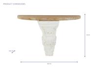 Wandtafel DKD Home Decor 100 x 50,5 x 74 cm Spar Magnesium - thumbnail