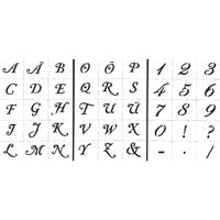 Creativ Company Https://www.cchobby.nl/letters-en-cijfers-sjabloon-h-20-30-mm-a5-vel-148x210-mm-3-vel-1-doos - thumbnail