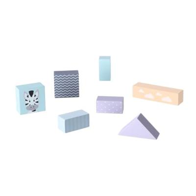 Jipy Houten Blokkenkar Met Blokken Hout Uni Jipy Houten Blokkenkar Met Blokken Hout Uni