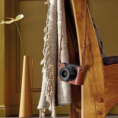 Leica 19652 Halfcase Q3, leder, cognac