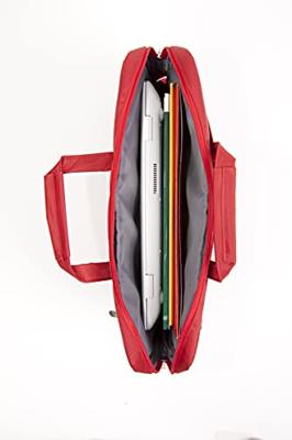Platinet PTO156YR notebooktas 39,6 cm (15.6 ) Aktetas Rood